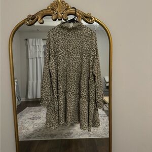 Nice animal print tunic- size XXL
